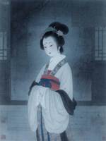 鬼市女商人：仕女圖